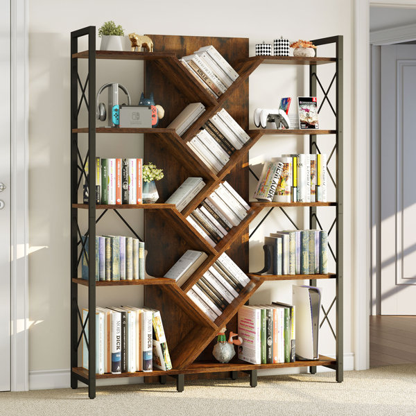 Trent Austin Design® Mong 70" H x 54"W Display Shelves Wood Etagere
